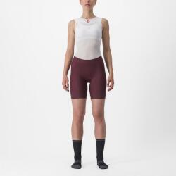 Castelli Pantaloni scurti Castelli Prima, de dama, Visiniu/Rosu, XS