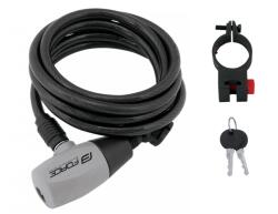 FORCE Lacat Force Ron 185 cm/ 8 mm negru