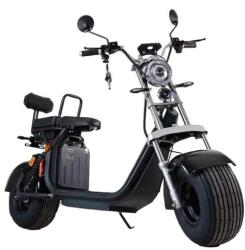  Scuter Electric Motor 1500w Acumulator 20ah 2 Locuri Negru