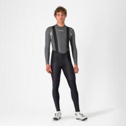 Castelli Pantaloni lungi cu bretele Castelli Sorpasso RoS Negru/Rosu XL