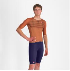 Castelli Pantaloni scurti cu bretele Castelli Free Aero Race S, pentru barbati, albastru belgian, XXL