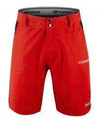 Force Pantaloni Force Blade MTB cu sub-pantaloni cu bazon rosu L