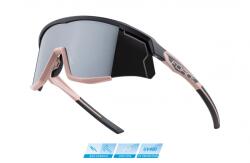 FORCE Ochelari Force Sonic, lentila argintie oglinda, negru/bronz