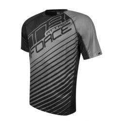 Force Tricou Force MTB Attack negru/gri XS