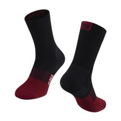 Force Sosete Force Flake black-bordo L-XL/42-47