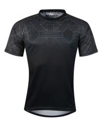 Force Tricou ciclism Force City, negru/gri, XXXL