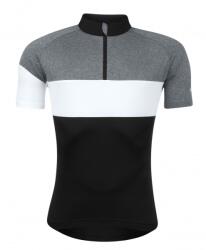 Force Bluza ciclism Force View maneci scurte negru/gri/alb M
