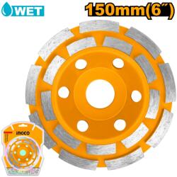 INGCO Disc Diamantat Slefuit Segmentat 150mm INGCO CGW021501 (CGW021501)