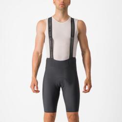 Castelli Pantaloni scurti cu bretele Castelli Espresso, Gri Inchis, M