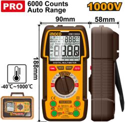 INGCO Multimetru Digital 1000V Industrial -40? ~1000? INGCO DM310004 (DM310004)