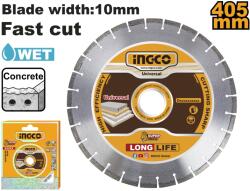 INGCO Disc Diamantat Segmentat Asfalt/Beton 405mmX25.4mm INGCO DMD044052 (DMD044052) Disc de taiere