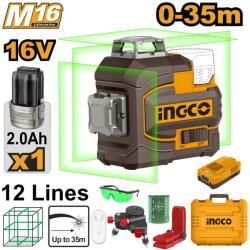 INGCO Nivela cu Laser 16V 0-35m INGCO HLL301201 (HLL301201)