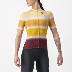 Castelli Tricou cu maneca scurta Castelli Dolce, de dama, Galben/Visiniu, M