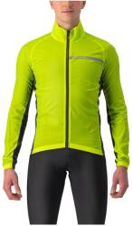 Castelli Jacheta de vant Castelli Squadra Stretch, pentru barbati, lime electric/gri inchis, S