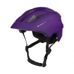 FORCE Casca Force Zebu cu lumina, violet L-XL (57-61 cm)
