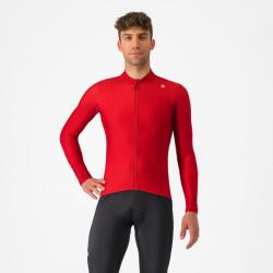 Castelli Tricou cu maneca lunga Castelli Espresso Thermal, Rosu Aprins, S