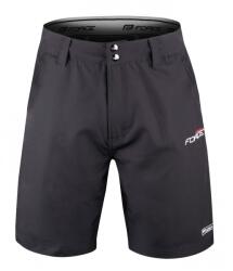 Force Pantaloni Force Blade MTB cu sub-pantaloni cu bazon Negru XS