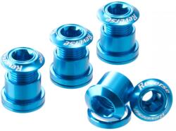 Reverse Set 4 suruburi angrenaj Reverse Chainring Bolt Albastru deschis
