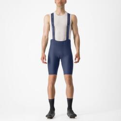 Castelli Pantaloni scurti cu bretele Castelli Espresso, Indigo, M
