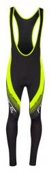 Force Pantaloni cu bretele si bazon Force F58 negru/fluo S
