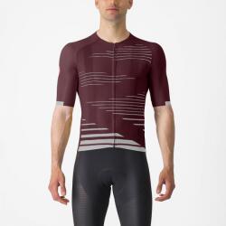 Castelli Tricou cu maneca scurta Castelli Climbers 4.0, Visiniu/Gri, M