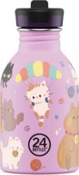 24Bottles Sticlă de apă Urban Bottle Kids Meow Friends 250 ml (002376)