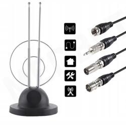  Erős Antenna Fm Rádiós Erősítővel 4 Vég A Legtöbb Készülékhez (639664152901)
