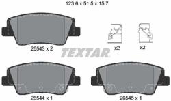 TEXTAR Set placute frana TEXTAR 2654301 (2654301)
