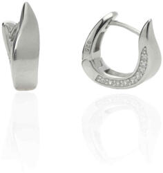 Fine Silver AG124876 - Ezüst bepattintós női fülbevaló pár (AG124876)