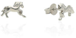 Fine Silver AG125025 - Ezüst beszúrós hattyú fülbevaló (AG125025)