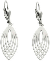 Fine Silver AG125039 - Ezüst hagyományos záras beakasztós női fülbevaló pár (AG125039)