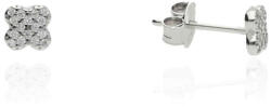 Fine Silver AG124870 - Ezüst beszúrós hattyú fülbevaló (AG124870)