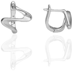 Fine Silver AG125016 - Ezüst francia záras női fülbevaló pár (AG125016)