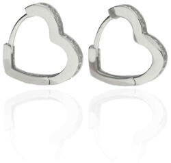 Fine Silver AG124880 - Ezüst bepattintós női fülbevaló pár (AG124880)