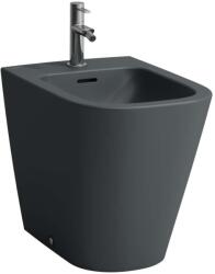 Laufen Meda - Álló bidé, csaptelep lyuk, matt grafit H8321117583021 (H8321117583021)