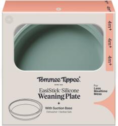 Tommee Tippee szilikon evőeszközök tapadókoronggal, zöld szín