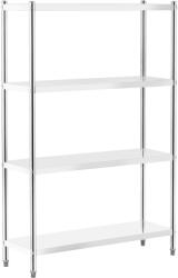 Royal Catering Rozsdamentes acél polc - 120 x 40 x 180 cm - Royal Catering - 200 kg (RCER-12040)