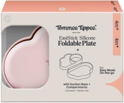 Tommee Tippee szilikon uzsonnás doboz, rózsaszín