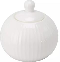 Gastro Cukortartó, fehér, bordázott dizájn, 0, 31 l űrtartalom, 100 mm magasság, 105 mm átmérő