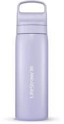 LifeStraw Go 2.0 rozsdamentes acél vízszűrő palack, 18 oz, provanszi lila
