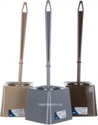  Set perie WC Alisan cu suport patrat Alisan diverse culori 9000589