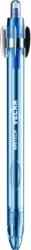 Writech Roller cu uscare rapida Velar Writech, 0.7mm, cerneala albastra, corp transparent albastru W-0201/12-07-CBlue