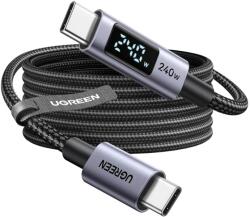 UGREEN USB-C PD kábel 240W 480Mbps 2m L530 fekete 6941876268672 (6941876268672)