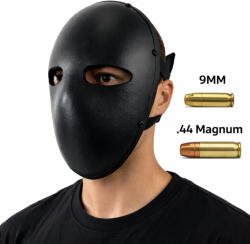  NIJ IIIA ballisztikus védősisak, Aramid (Kevlar), ellenálló a 9 mm-es és . 44 Magnum kaliberű lövedékekkel szemben, állítható rögzítőrendszer, fekete