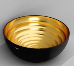 Ceramica Dolomite MOVE lavoar 44x44 cm rotund de blat negru mat D3107NO (D3107NO)