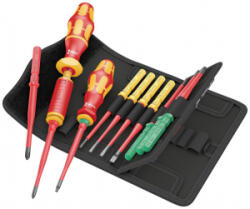 Wera Kraftform Kompakt VDE 16 Torque extra slim 1 Forgatónyomatékos csavarhúzó készlet (05006609001) (05006609001)