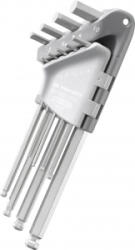 FACOM Belső hatlap Hajlított csavarhúzó készlet 1.5 mm, 2 mm, 2.5 mm, 3 mm, 4 mm, 5 mm, 6 mm, 8 mm, 10 mm 9 részes (83SHST. JP9A) (83SHST.JP9A)