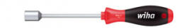 Wiha Dreikant-Steckschlüssel M5x125mm Mit Soft-Finish Griff Háromlapú csavarhúzó Műhely Méret (csavarhúzó) M5 Penge hossz: 125 mm (26213) (26213)