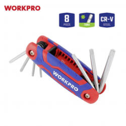 WorkPro TX Hajlított csavarhúzó készlet T 9, T 10, T 15, T 20, T 25, T 27, T 30, T 40 (WP222021) (WP222021)