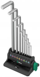 Wera 950/9 Hex-Plus 8 Belső hatlap Hajlított csavarhúzó készlet 9 részes (05022102001) (05022102001)